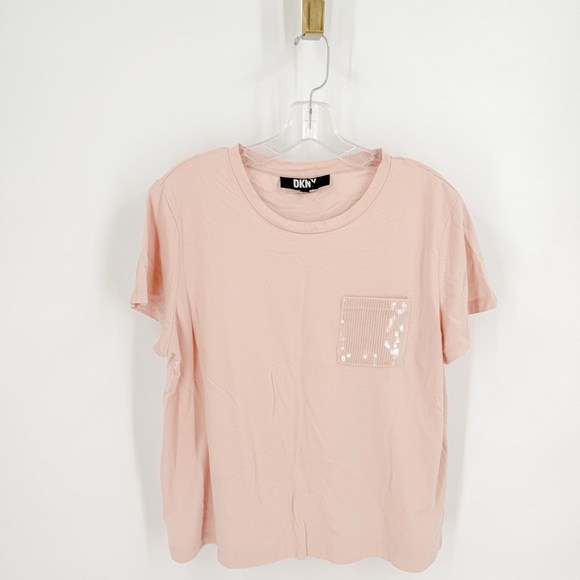 DKNY Pink Short Sleeve Tee - Picture 1 of 4